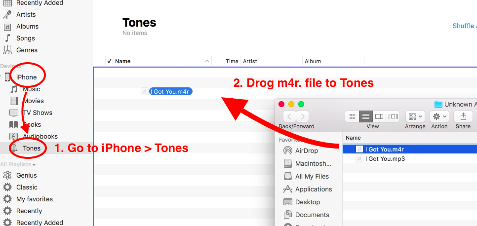 Make Your Own Ringones for iPhone on iTunes 12.7