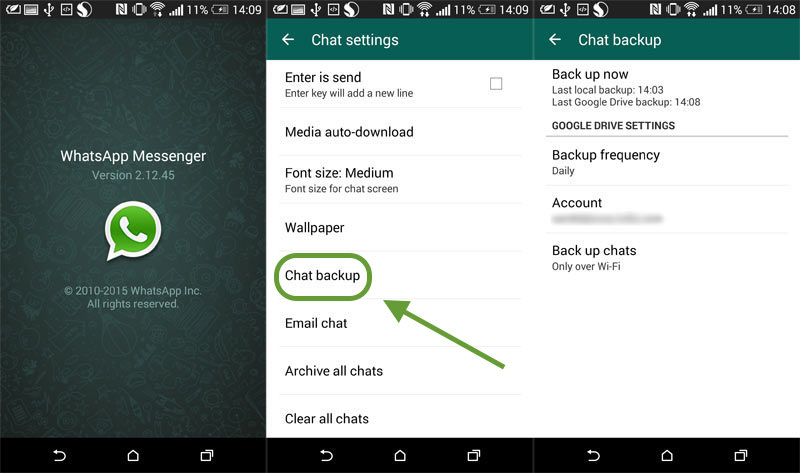 Transfer WhatsApp from Android to iPhone