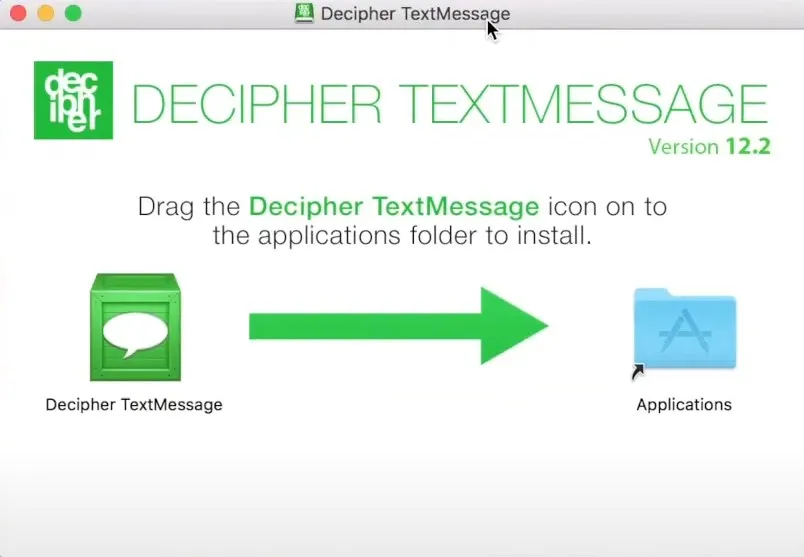 Install Decipher TextMessage on Mac