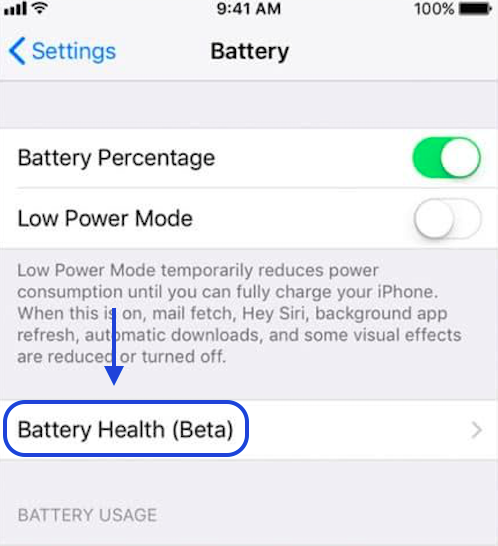 iOS 11.3 Battery Health Feature