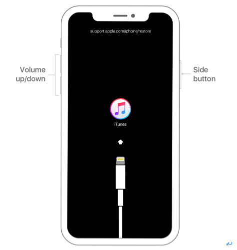 Force restart iPhone X to fix iPhone No sound problem