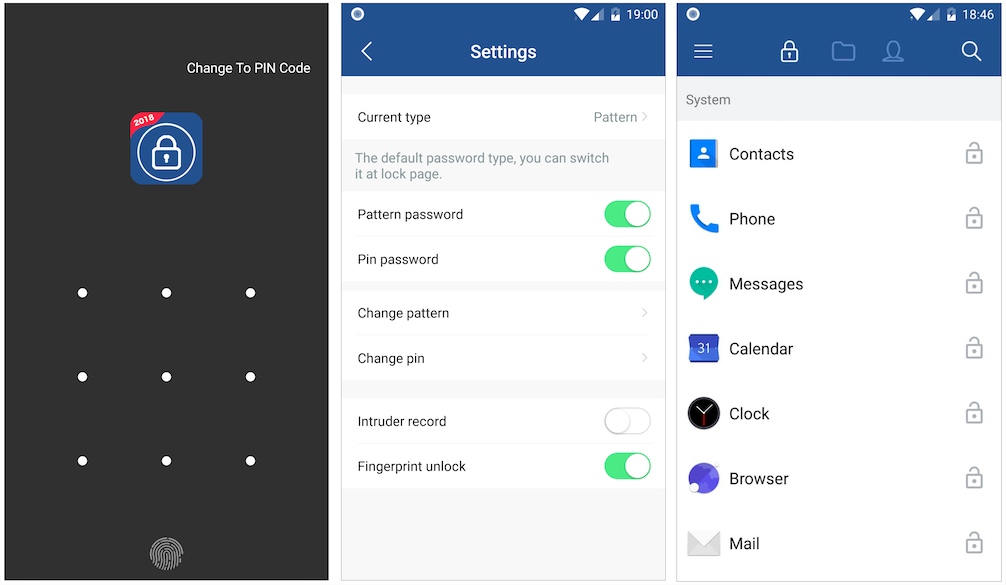 BluePrints Applock 2018