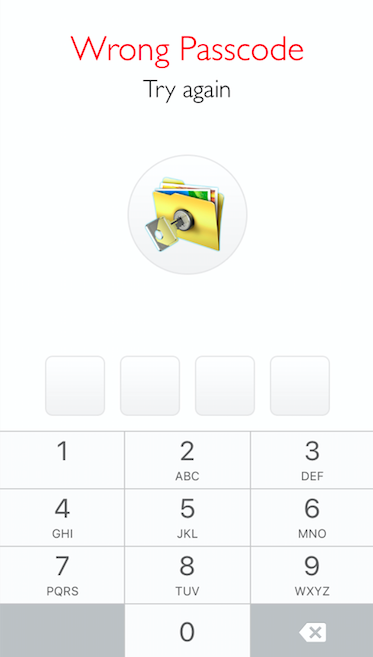 Hai dimenticato il codice di accesso all'app Private Photo Vault