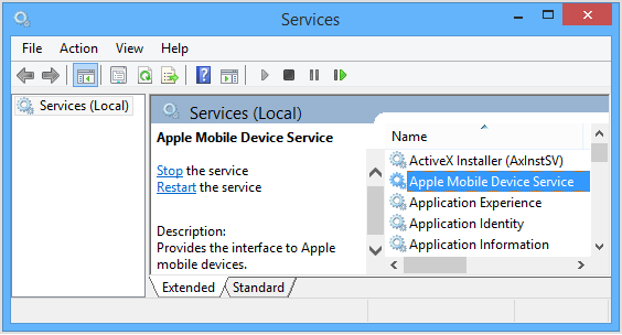 Apple Mobile Device Support