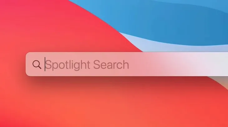 macOS Spotlight Search